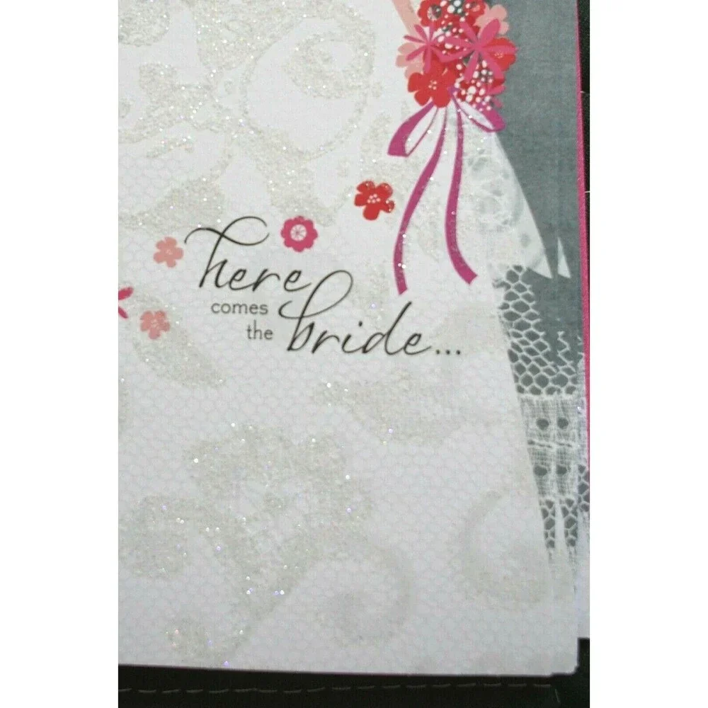 NEW Hallmark Wedding Bridal Shower Invitations Greeting Card - 6 Invitations